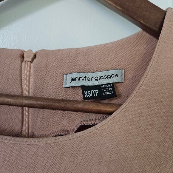 *Made in Canada* Jennifer Glasgow Galit Blouse - Size XS - Picture 3 of 5